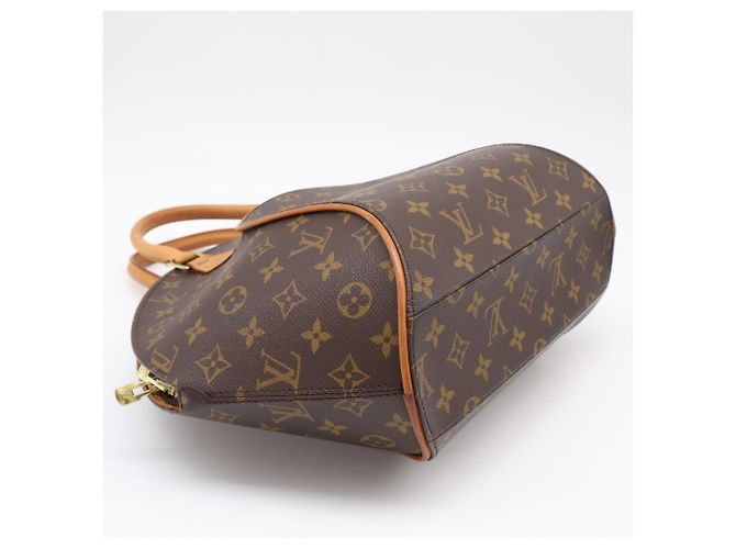 Borsa Louis Vuitton Monogram Ellipse M51126 Marrone Beige Monogramma - vista 5