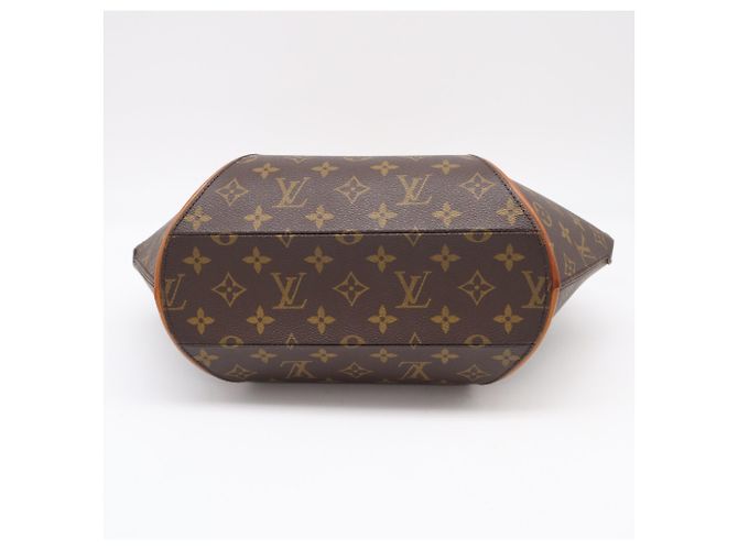 Borsa Louis Vuitton Monogram Ellipse M51126 Marrone Beige Monogramma - vista 7