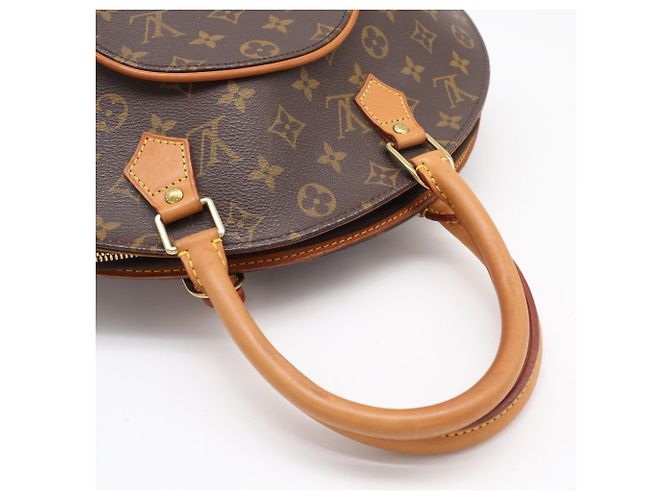 Borsa Louis Vuitton Monogram Ellipse M51126 Marrone Beige Monogramma - vista 8
