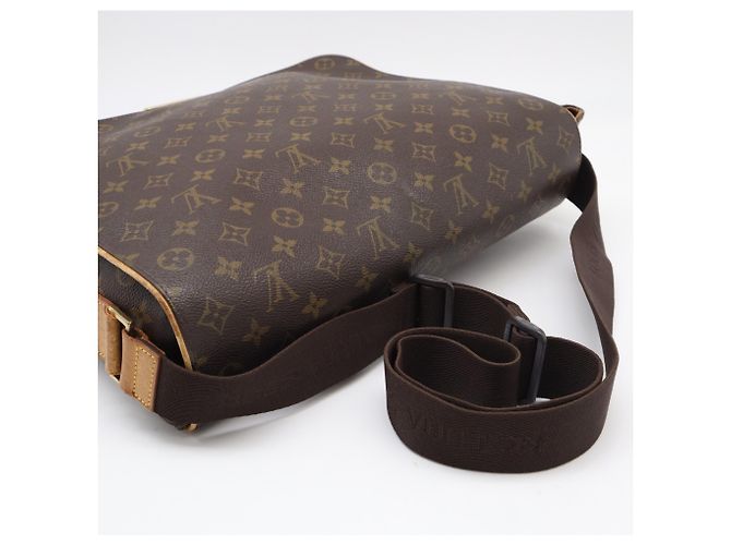 Borsa a tracolla Louis Vuitton Monogram Abbesses Marrone Beige Monogramma - vista 10