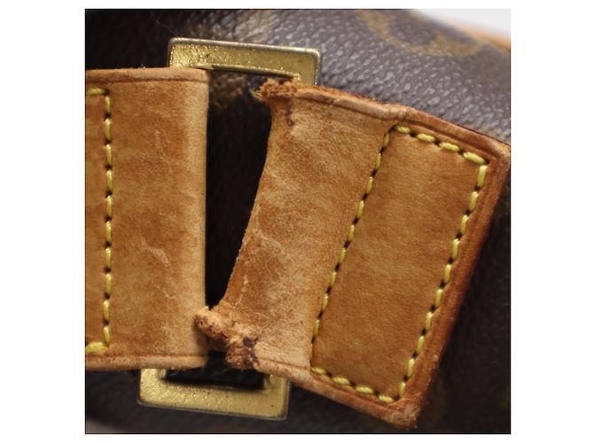 Borsa a tracolla Louis Vuitton Monogram Abbesses Marrone Beige Monogramma - vista 11