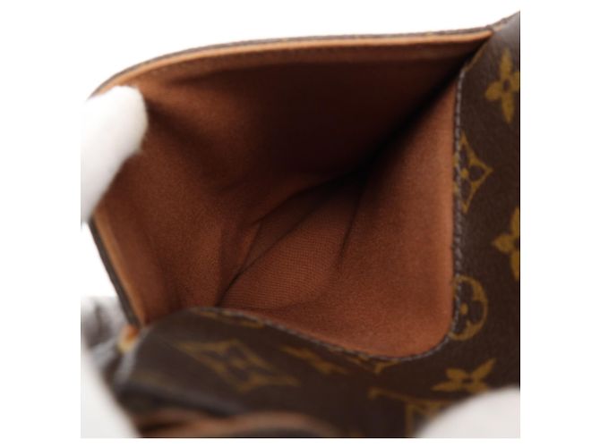 Borsa a tracolla Louis Vuitton Monogram Abbesses Marrone Beige Monogramma - vista 18