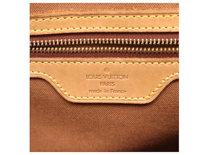 Borsa a tracolla Louis Vuitton Monogram Abbesses Marrone Beige Monogramma - vista 19