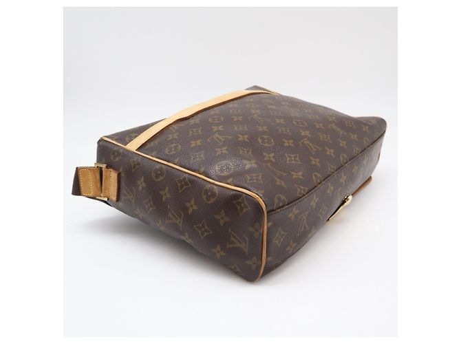 Borsa a tracolla Louis Vuitton Monogram Abbesses Marrone Beige Monogramma - vista 6