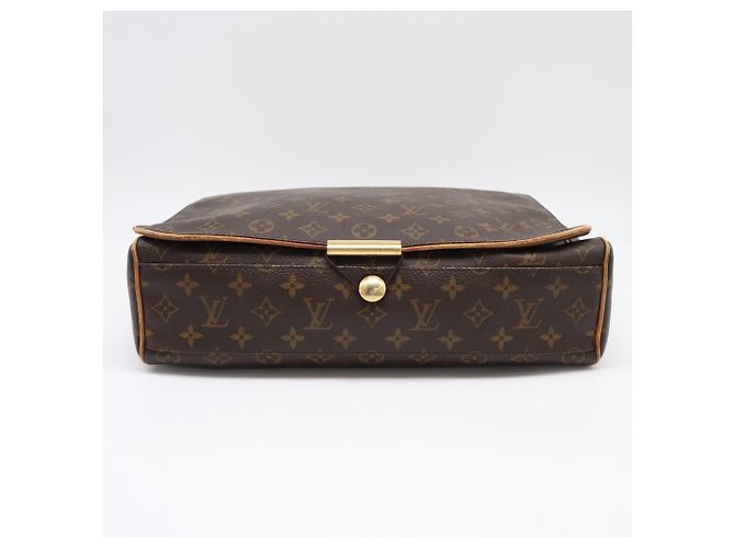 Borsa a tracolla Louis Vuitton Monogram Abbesses Marrone Beige Monogramma - vista 7