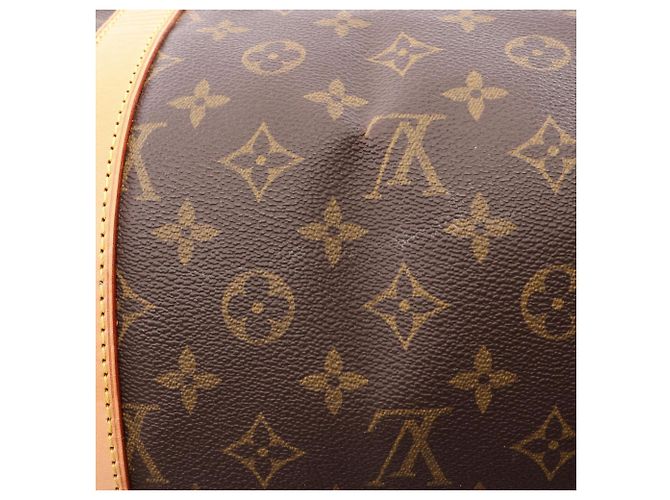 Borsa Boston Louis Vuitton Keepall 55 Marrone - vista 10