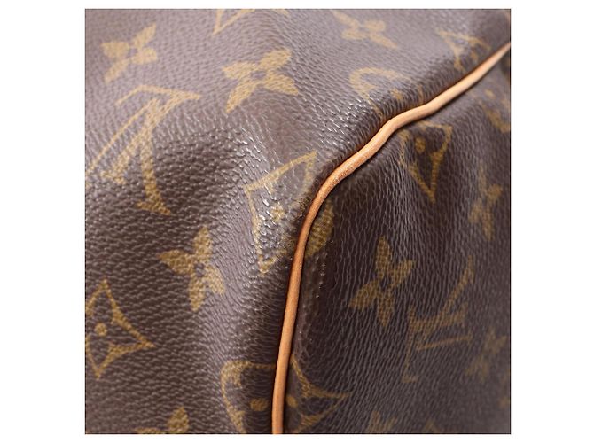Borsa Boston Louis Vuitton Keepall 55 Marrone - vista 11