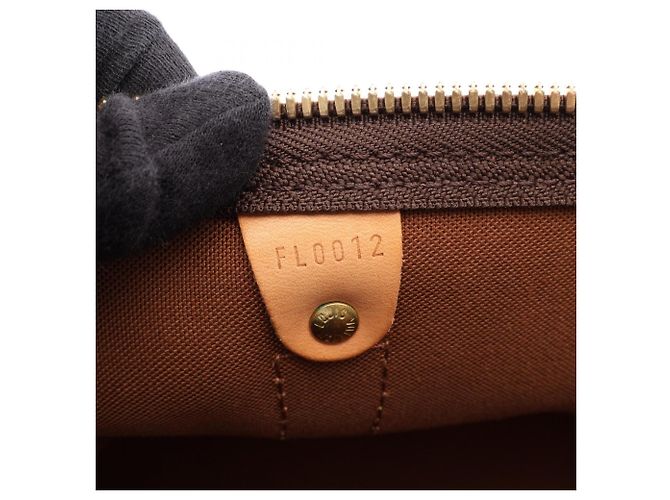 Borsa Boston Louis Vuitton Keepall 55 Marrone - vista 5