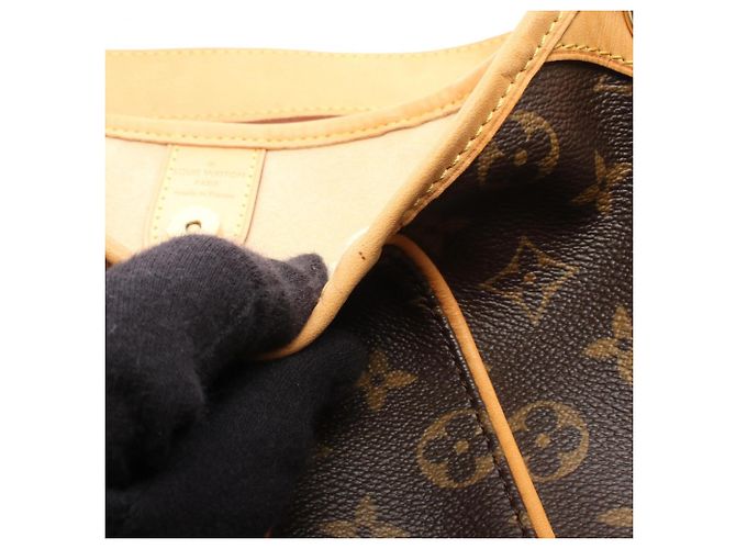 Borsa Louis Vuitton Galliera PM Marrone - vista 7