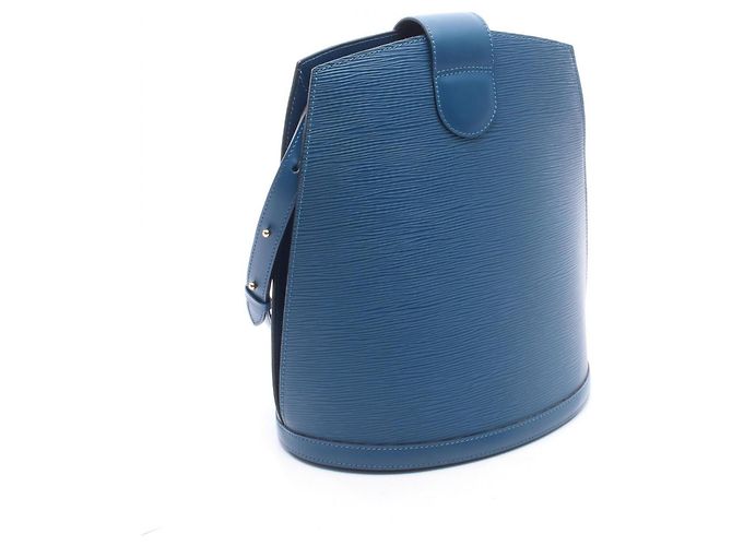 Borsa a Spalla Louis Vuitton Cluny Blu - vista 2