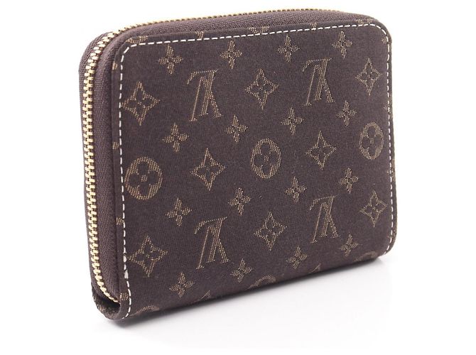 Cartera Louis Vuitton Zippy Coin Purse Castaño - vista 2