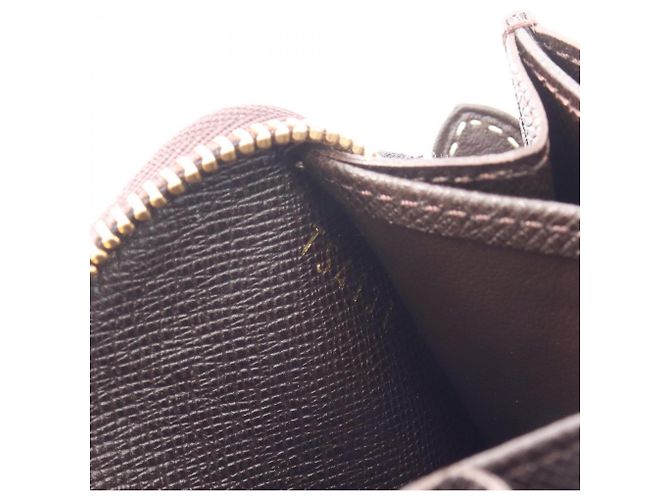 Cartera Louis Vuitton Zippy Coin Purse Castaño - vista 5