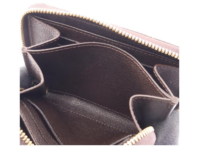 Cartera Louis Vuitton Zippy Coin Purse Castaño - vista 6
