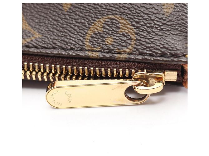 Borsa Tote Louis Vuitton Totally PM Marrone - vista 6