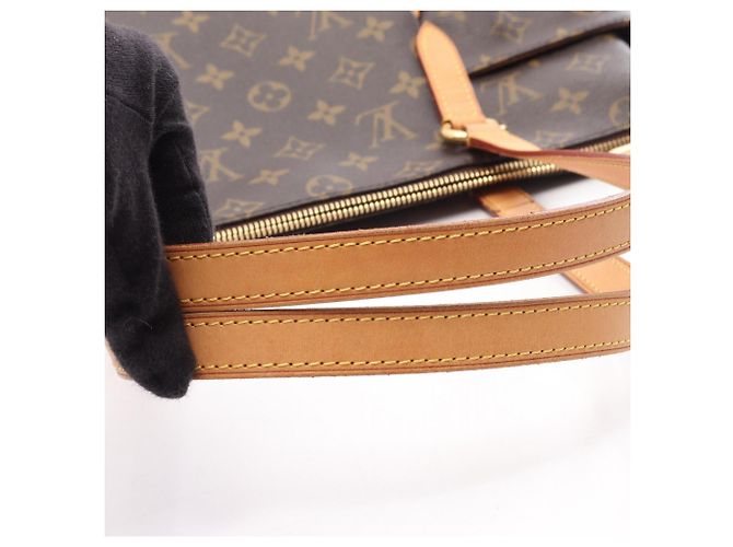 Borsa Tote Louis Vuitton Totally PM Marrone - vista 9