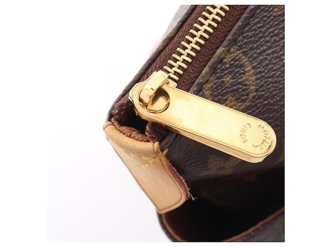 Borsa Tote Louis Vuitton Totally PM Marrone - vista 10