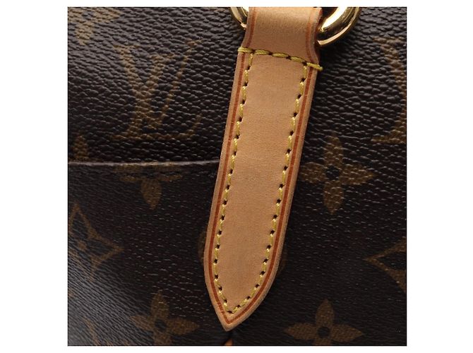 Borsa Tote Louis Vuitton Totally PM Marrone - vista 12