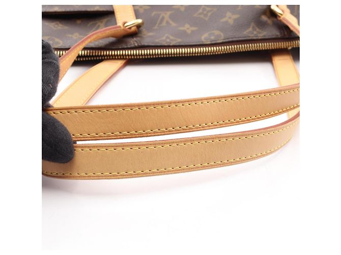 Borsa Tote Louis Vuitton Totally PM Marrone - vista 13