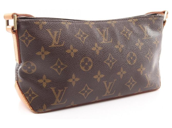 Borsa a Spalla Louis Vuitton Trotteur Marrone - vista 2