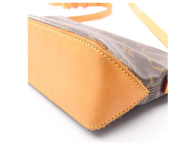 Borsa a Spalla Louis Vuitton Trotteur Marrone - vista 6