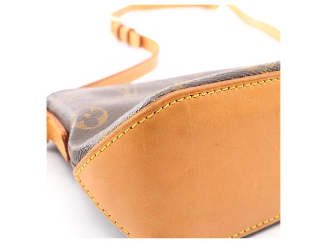Borsa a Spalla Louis Vuitton Trotteur Marrone - vista 7
