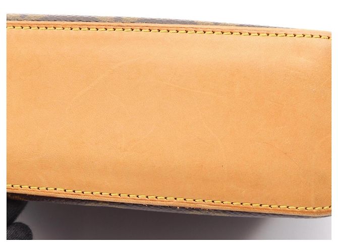 Borsa a Spalla Louis Vuitton Trotteur Marrone - vista 8