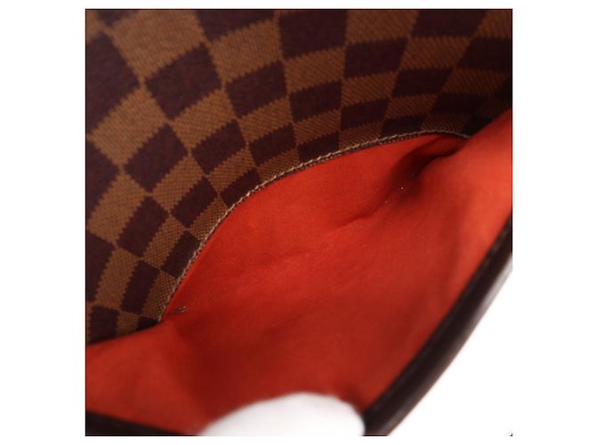 Borsa a Spalla Louis Vuitton Damier Ipanema PM Marrone Beige Damier ebene - vista 16