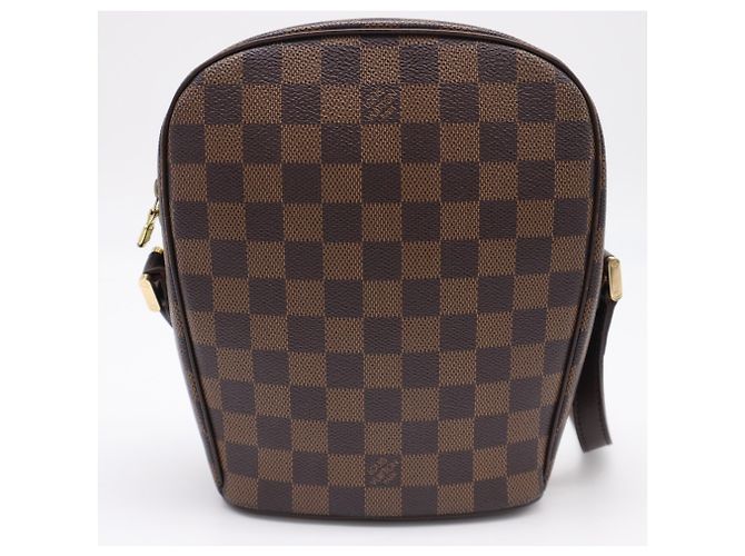 Borsa a Spalla Louis Vuitton Damier Ipanema PM Marrone Beige Damier ebene - vista 2