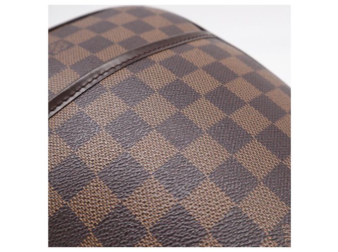 Borsa a Spalla Louis Vuitton Damier Ipanema PM Marrone Beige Damier ebene - vista 4