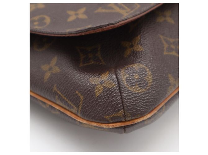 Borsa a tracolla Louis Vuitton Monogram Musette Salsa Marrone Beige Monogramma - vista 12