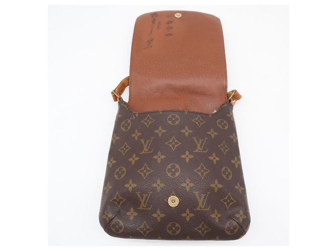 Borsa a tracolla Louis Vuitton Monogram Musette Salsa Marrone Beige Monogramma - vista 13
