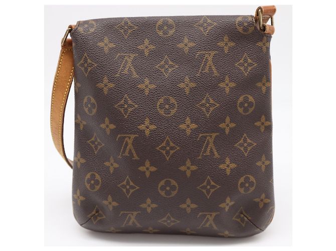 Borsa a tracolla Louis Vuitton Monogram Musette Salsa Marrone Beige Monogramma - vista 2