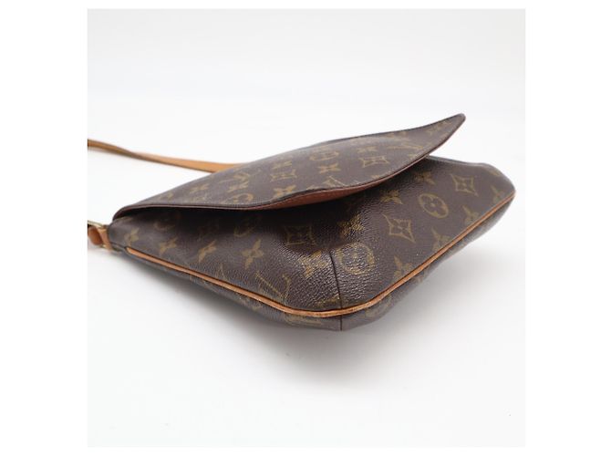 Borsa a tracolla Louis Vuitton Monogram Musette Salsa Marrone Beige Monogramma - vista 5