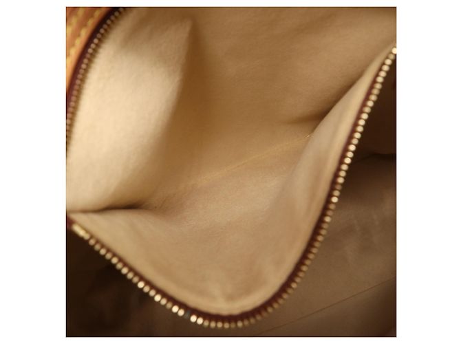 Borsa Louis Vuitton Monogram Looping GM Marrone Beige Monogramma - vista 12