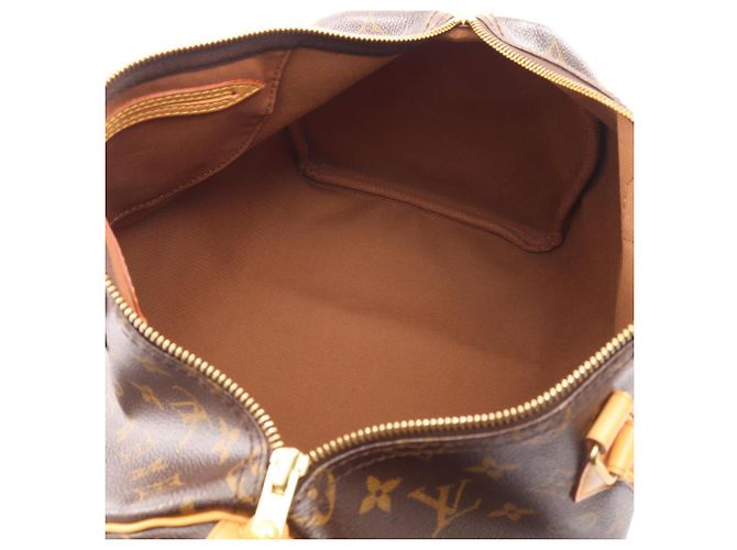 Bolso Louis Vuitton Speedy 35 Castaño - vista 3