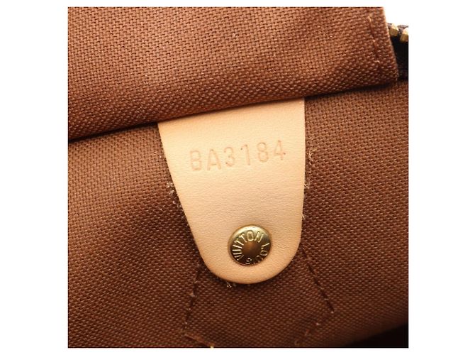 Bolso Louis Vuitton Speedy 35 Castaño - vista 5