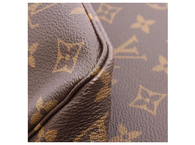 Borsa Tote Louis Vuitton Neverfull PM Marrone - vista 7