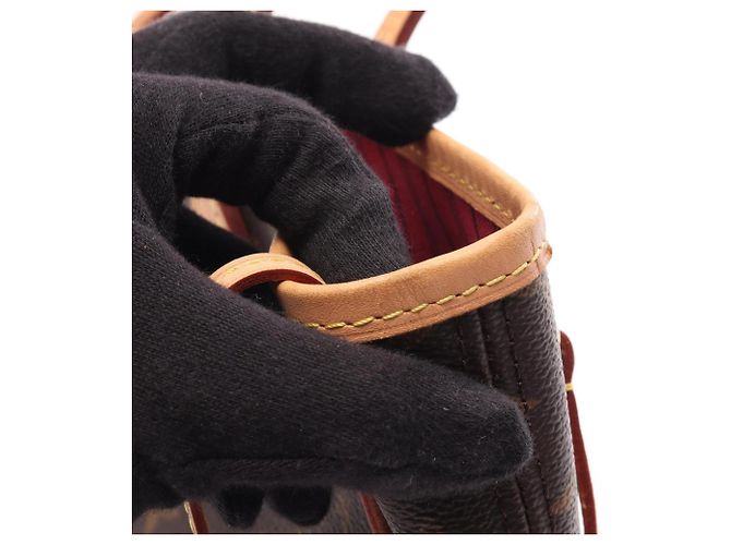 Louis Vuitton Neverfull PM Tote Bag Brown - view 11
