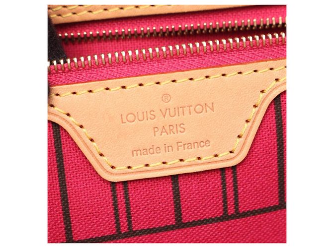 Louis Vuitton Neverfull PM Tote Bag Brown - view 4