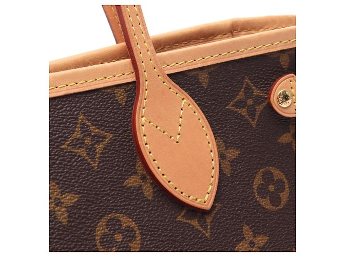 Louis Vuitton Neverfull PM Tote Bag Brown - view 8