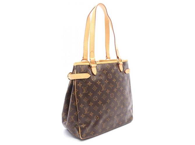 Borsa Tote Verticale Louis Vuitton Batignolles Marrone - vista 2