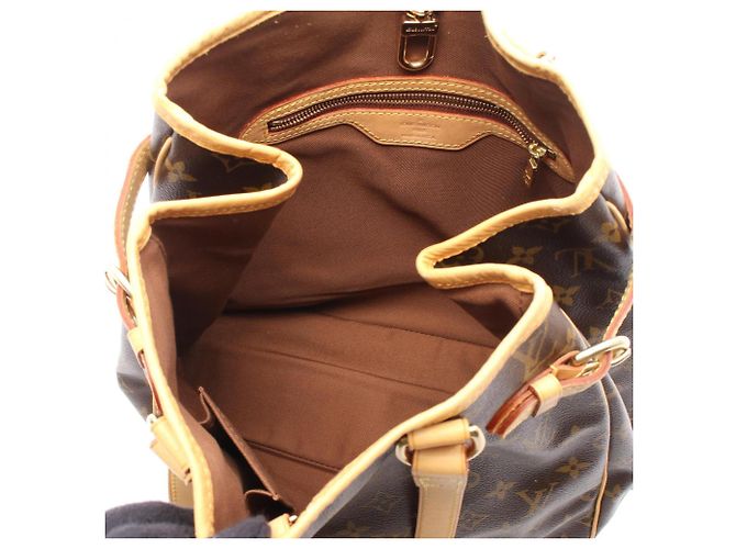 Borsa Tote Verticale Louis Vuitton Batignolles Marrone - vista 3