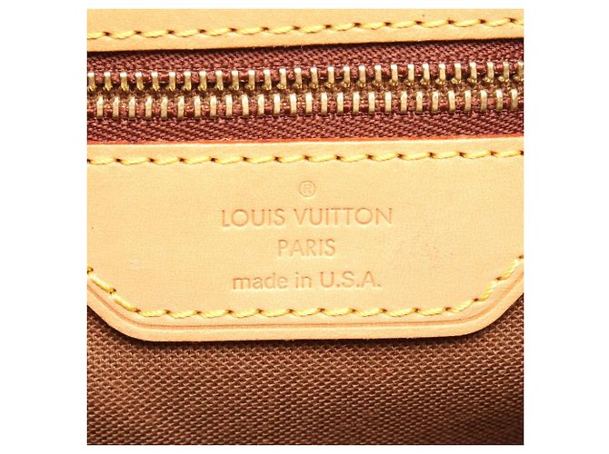 Borsa Tote Verticale Louis Vuitton Batignolles Marrone - vista 4