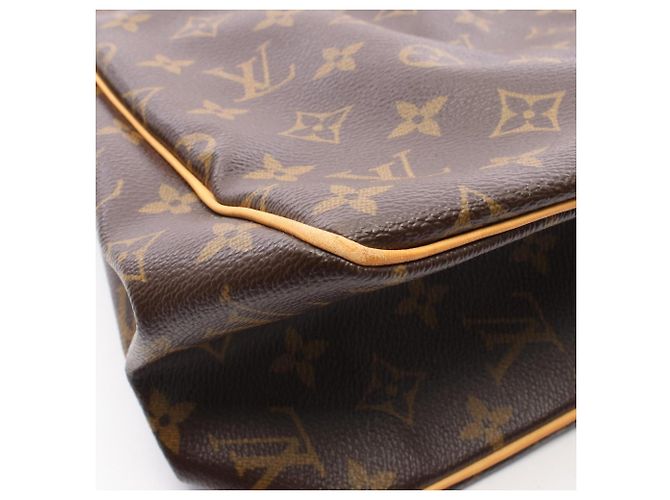 Borsa Tote Verticale Louis Vuitton Batignolles Marrone - vista 7