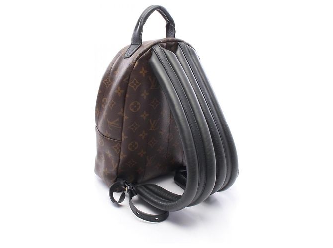 Zaino Louis Vuitton Palm Springs PM Marrone Nero - vista 2