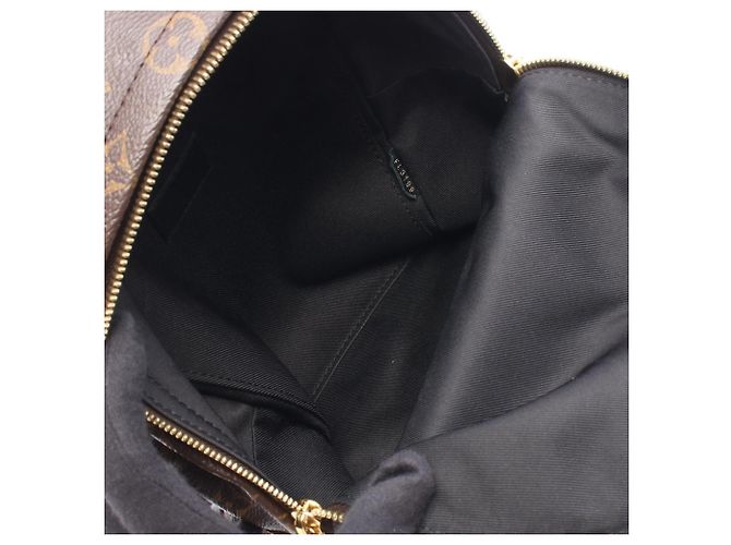 Zaino Louis Vuitton Palm Springs PM Marrone Nero - vista 3