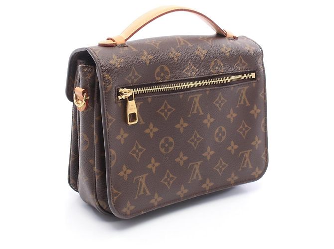 Louis Vuitton Pochette Metis MM Handtasche Braun - Ansicht 2