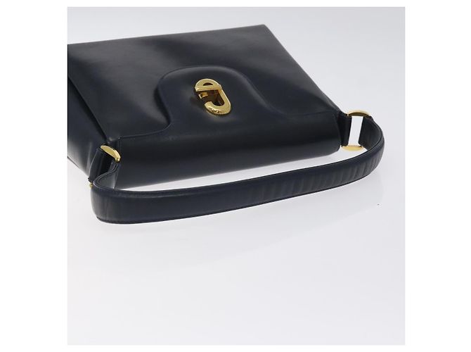 Gucci Pelle Vintage Blu navy - vista 7