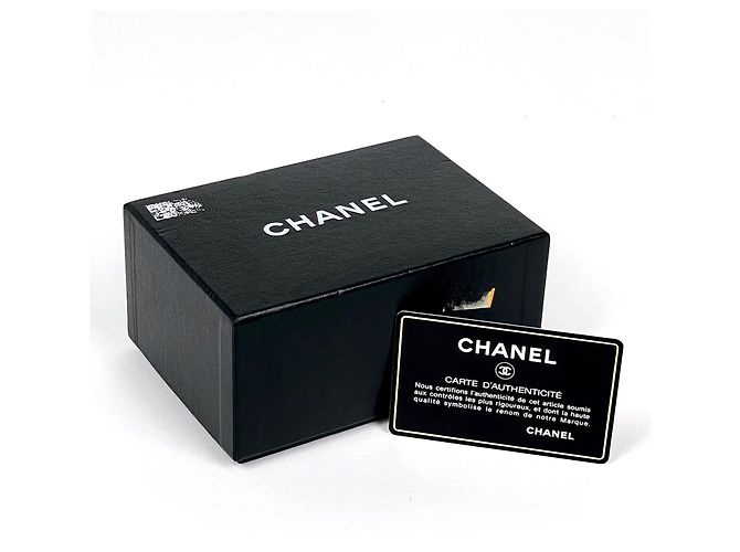 Charm per borsa Chanel in pelle dorata D'oro - vista 10