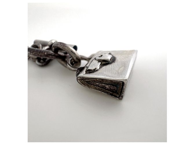 Hermès Collana Amulette Kelly Hermes Argento - vista 4